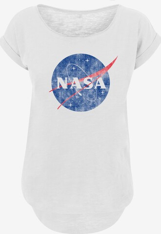 F4NT4STIC T-Shirt 'NASA Classic Insignia' in Weiß: predná strana