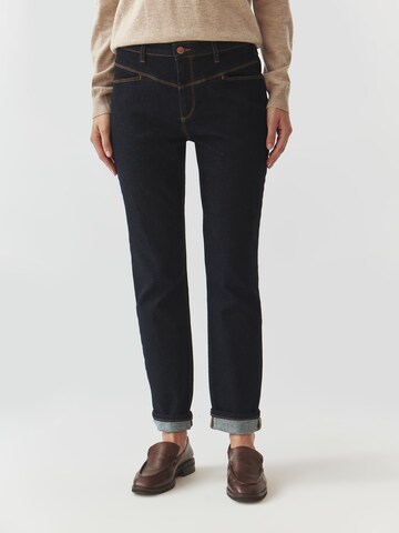 Skinny Pantaloni 'Yoko 1' di TATUUM in blu: frontale