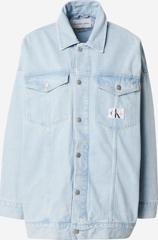 Veste mi-saison Calvin Klein Jeans en bleu : devant