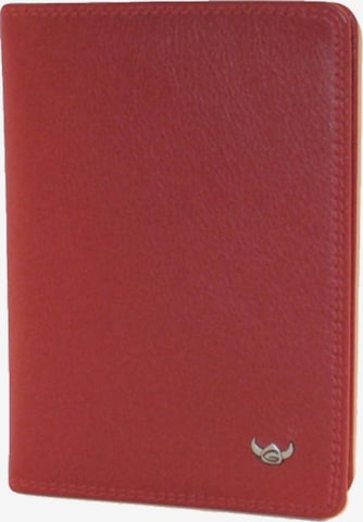 GOLDEN HEAD Case in Red: front