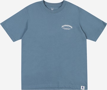 T-Shirt Jack & Jones Junior en bleu : devant