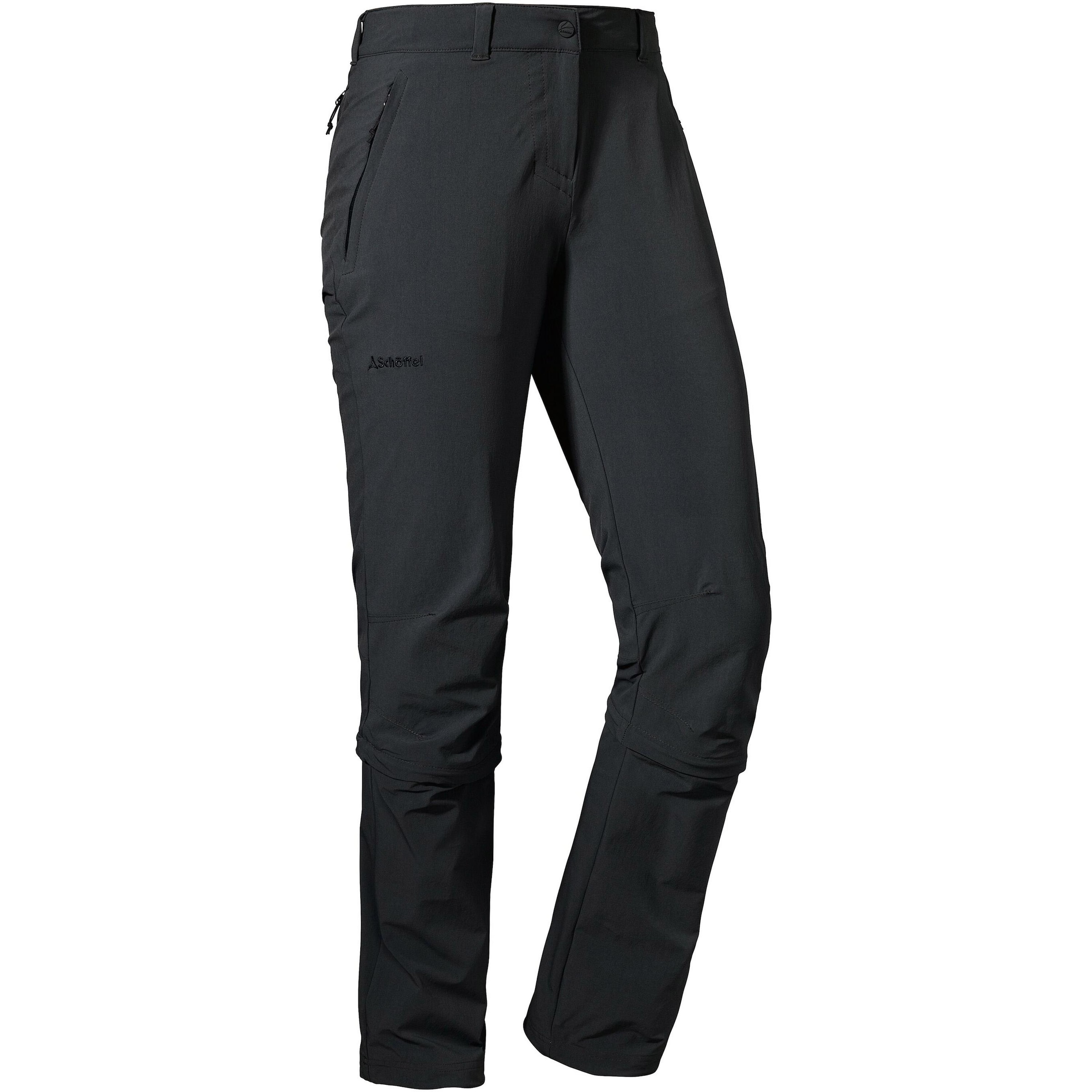 Regular Pantalon outdoor 'Engadin1' Schöffel en noir : devant