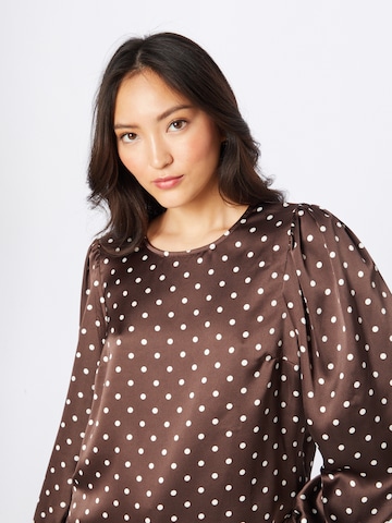OBJECT Blouse 'SUTANNA' in Brown