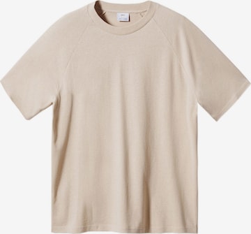 MANGO MAN T-Shirt 'CIRCO' in Beige: predná strana