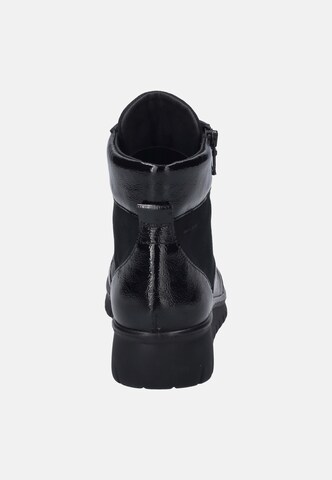 JOSEF SEIBEL Lace-up bootie 'Calais 02' in Black