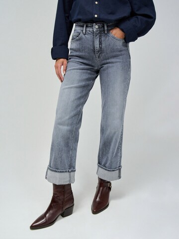 Salsa Jeans Skinny Jeans 'Faith' in Grey: front