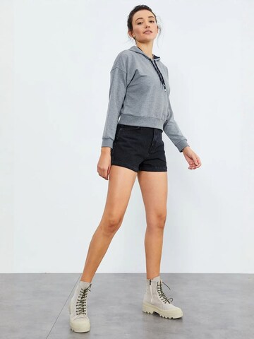 Tommy LifeSweater majica 'Sweatshirts' - siva boja