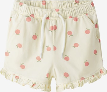 NAME IT Pants 'NMFJUNNI' in Yellow: front
