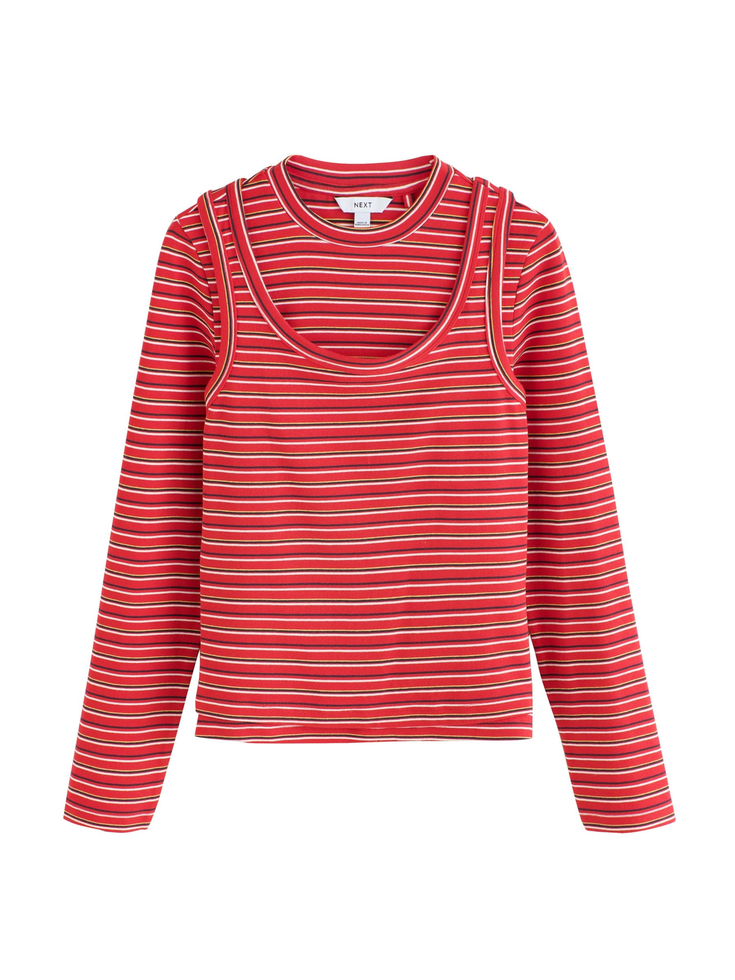 Next Shirt in Red: front