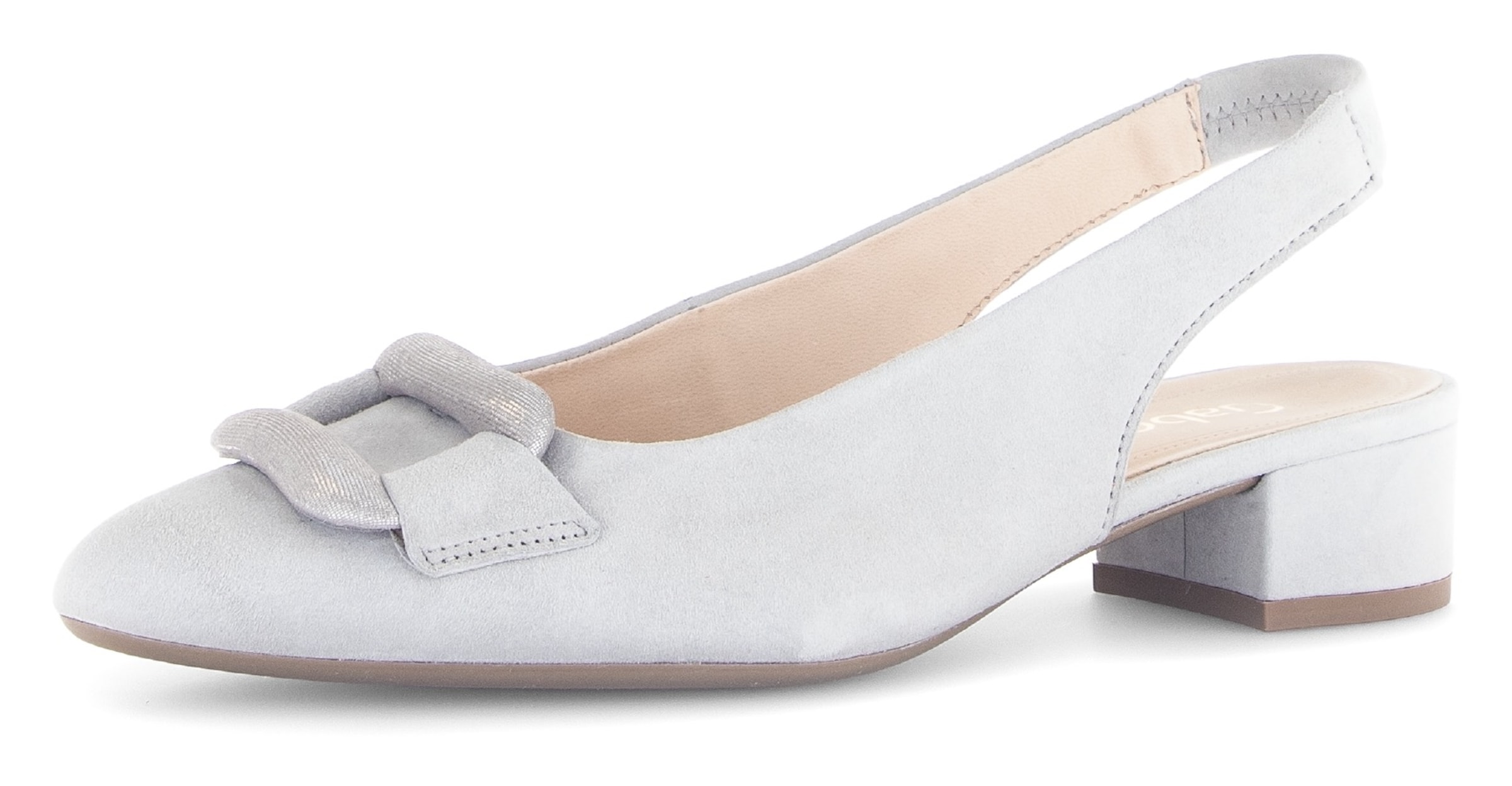 GABOR Slingpumps in hellgrau, Produktansicht