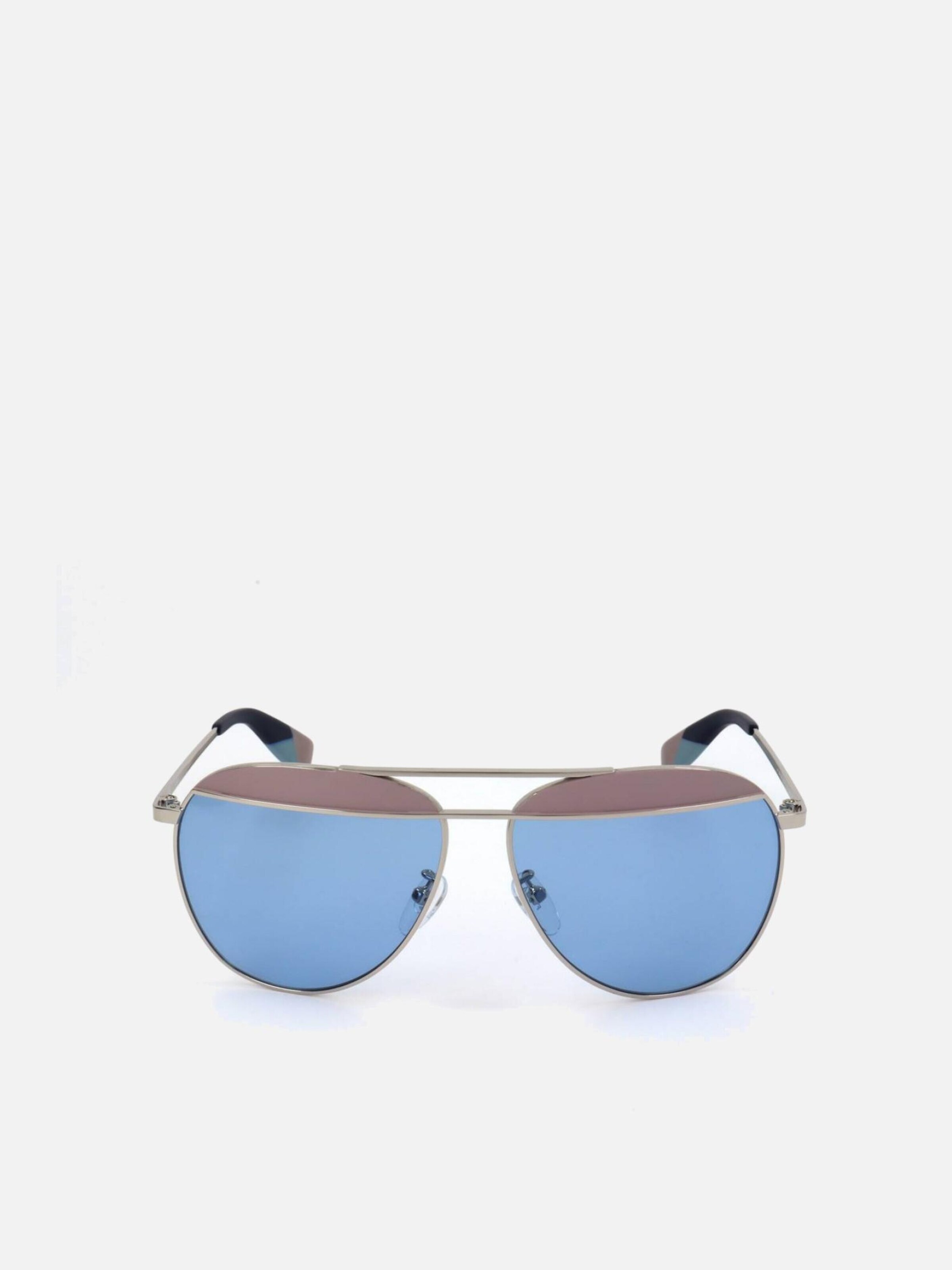 FURLA - Gafas de sol 'Furla SFU236 Oro chiaro c/parti col.luc. 59/13/135 Women Sunglasses' en Mezcla de colores: frente