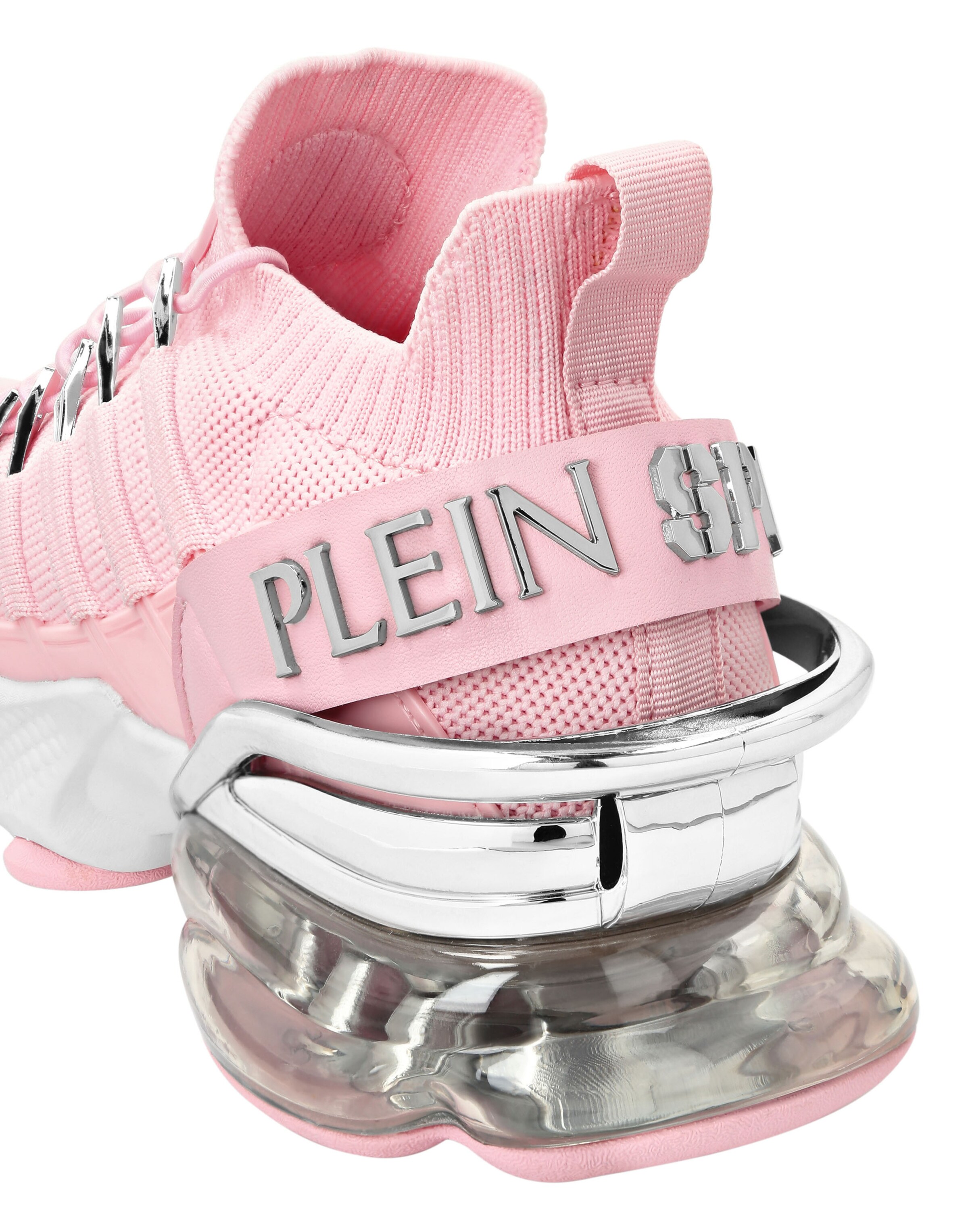 Plein Sport - Sapatilhas baixas 'Tiger Attack Gen. X.04' em rosa