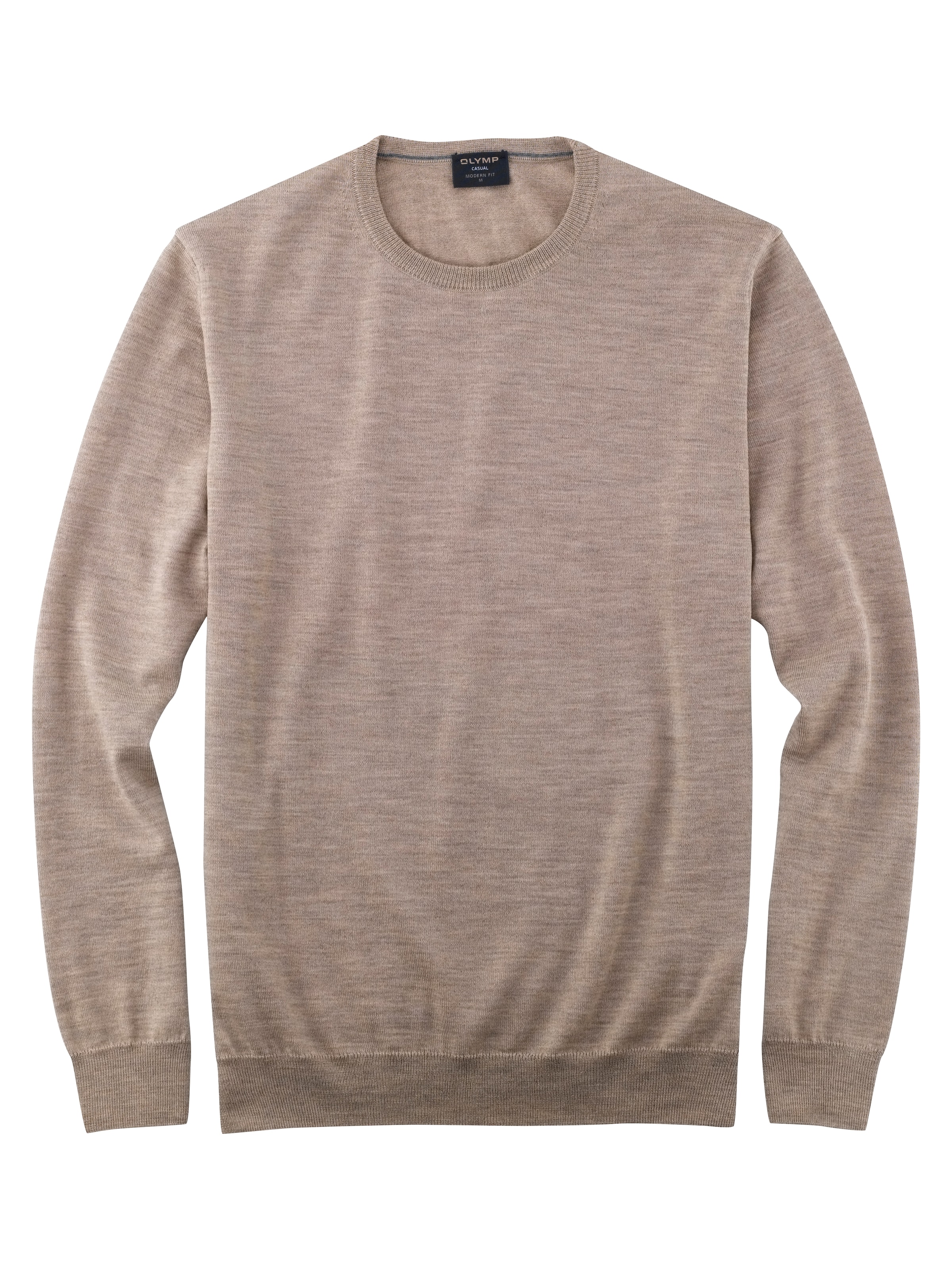 OLYMP Pullover in Beige: Vorderseite