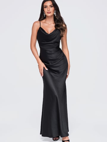 Ombre Abendkleid‌‌‌‌‌‌ in Schwarz