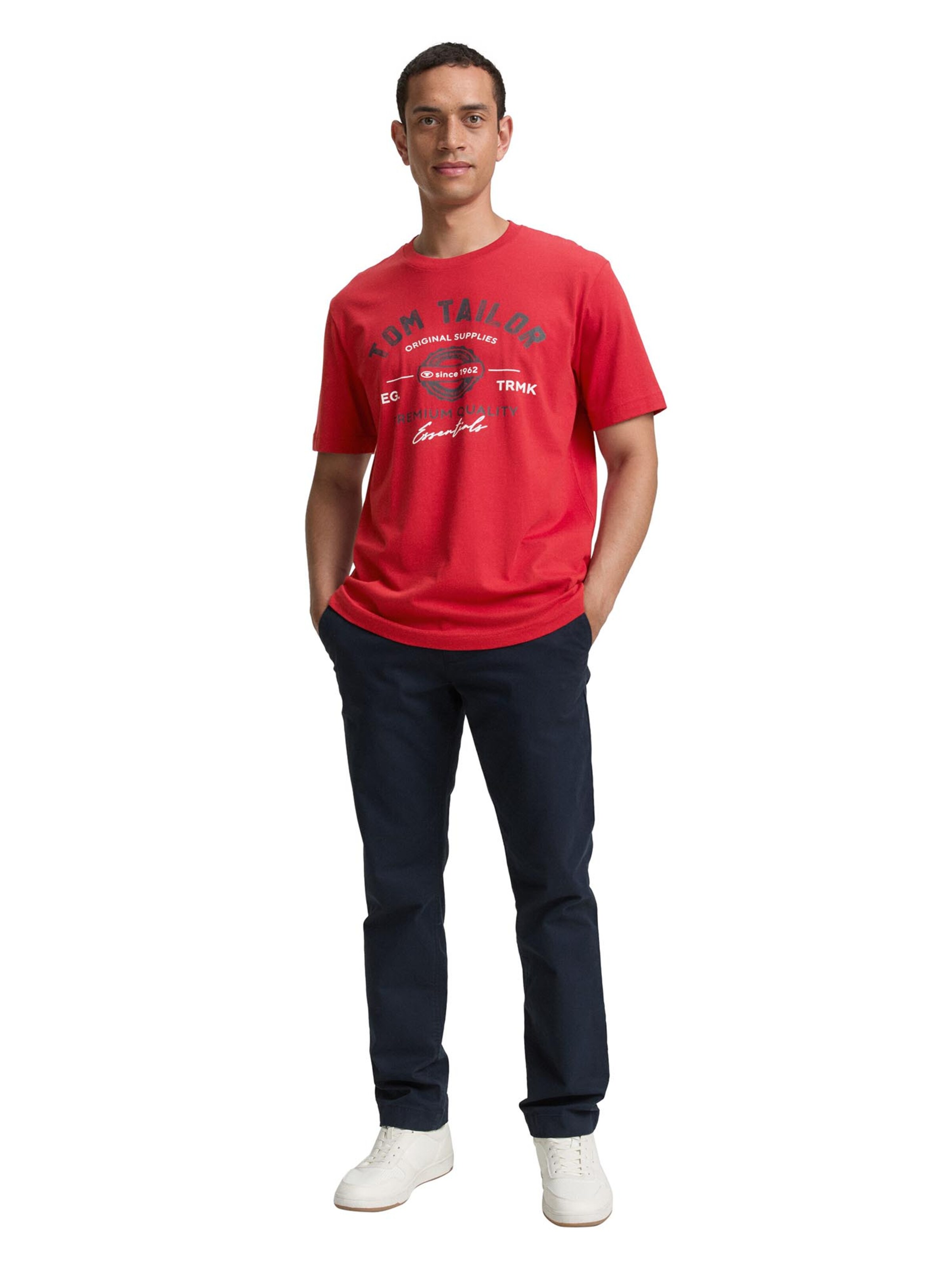 TOM TAILOR Футболка в Красный