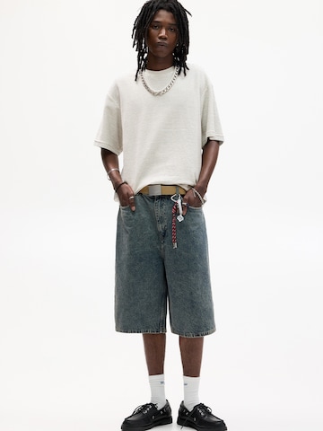 Pull&Bear Shirt in Bruin: voorkant