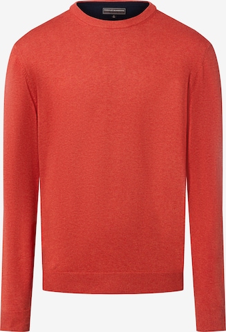 Pull-over Finshley & Harding en rouge : devant