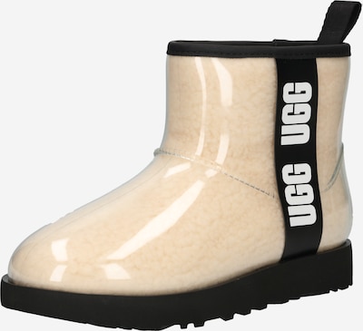 UGG Ležerne čizme u svijetlobež / crna / bijela, Pregled proizvoda