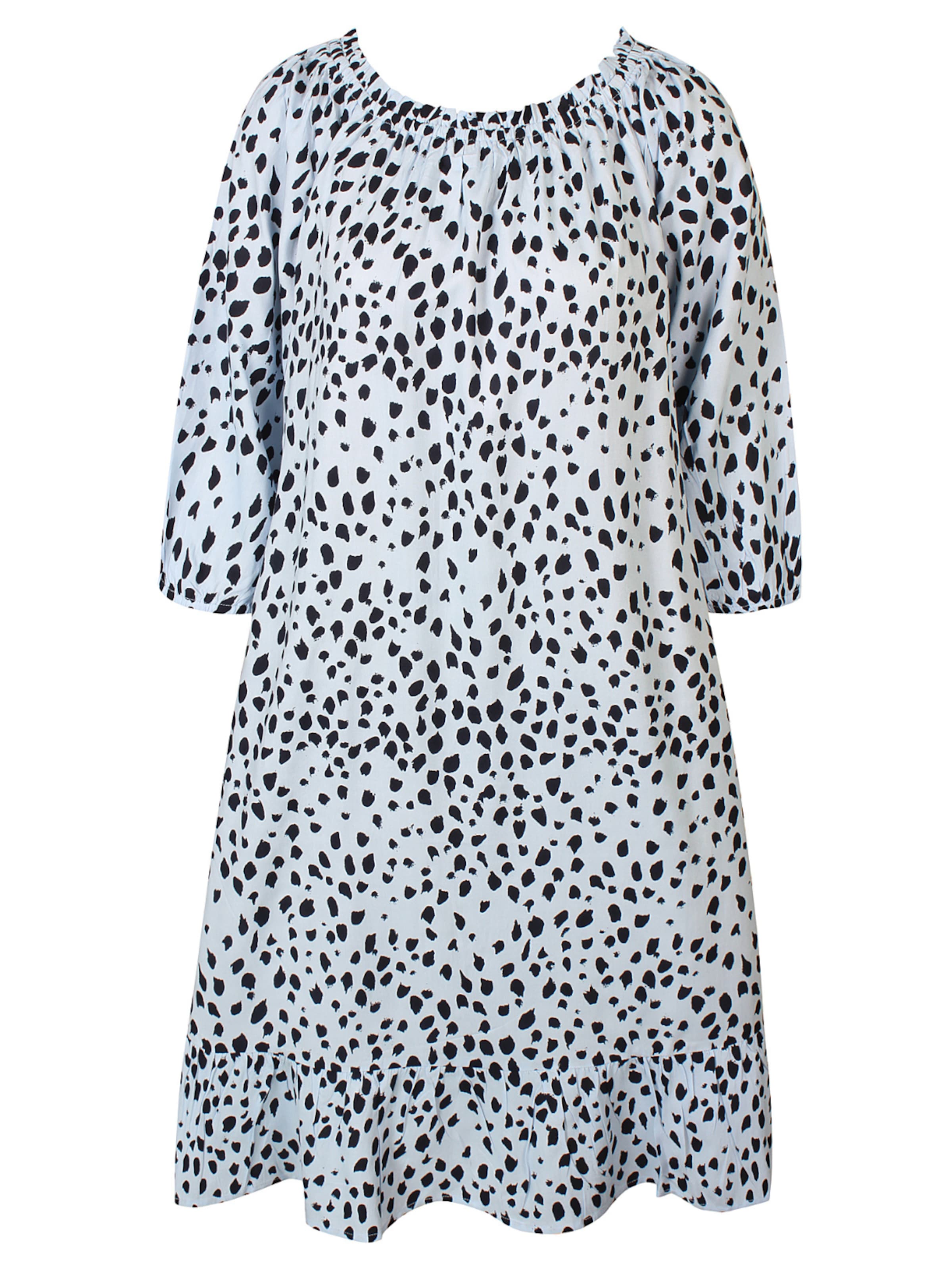 ze-ze Kleid 'Relly 027' in Blau: Vorderseite