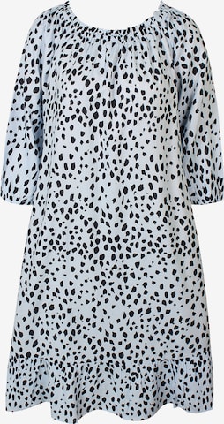 ze-ze Kleid 'Relly 027' in Blau: Vorderseite