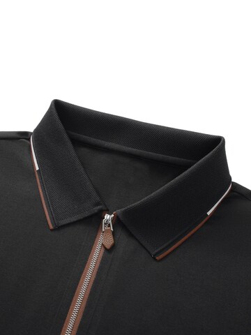 ALLTHEMEN Shirt 'Leichtigkeit' in Black