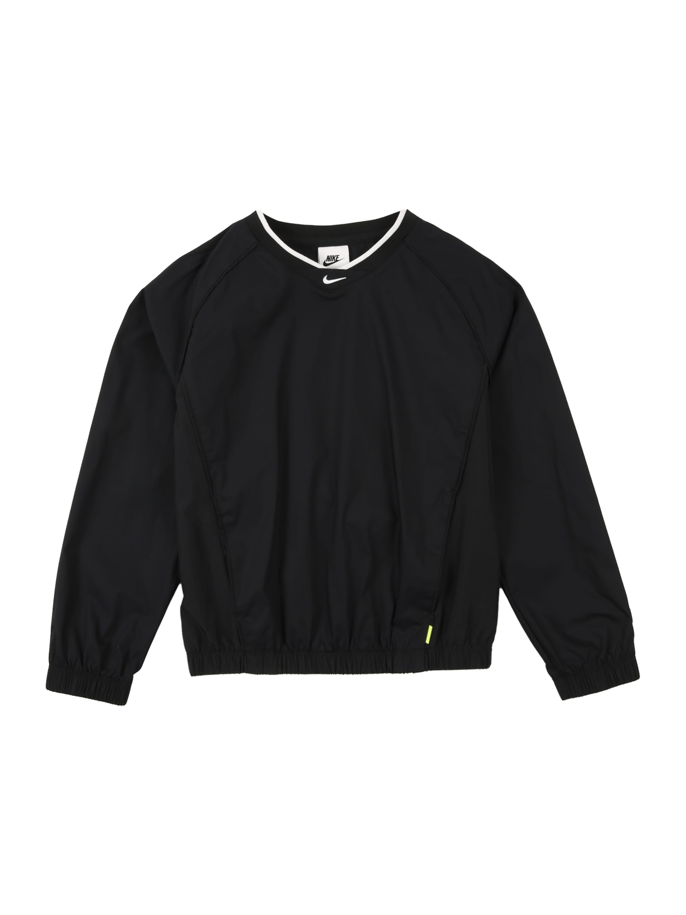 Nike Sportswear Μπλούζα φούτερ σε μαύρο: μπροστά