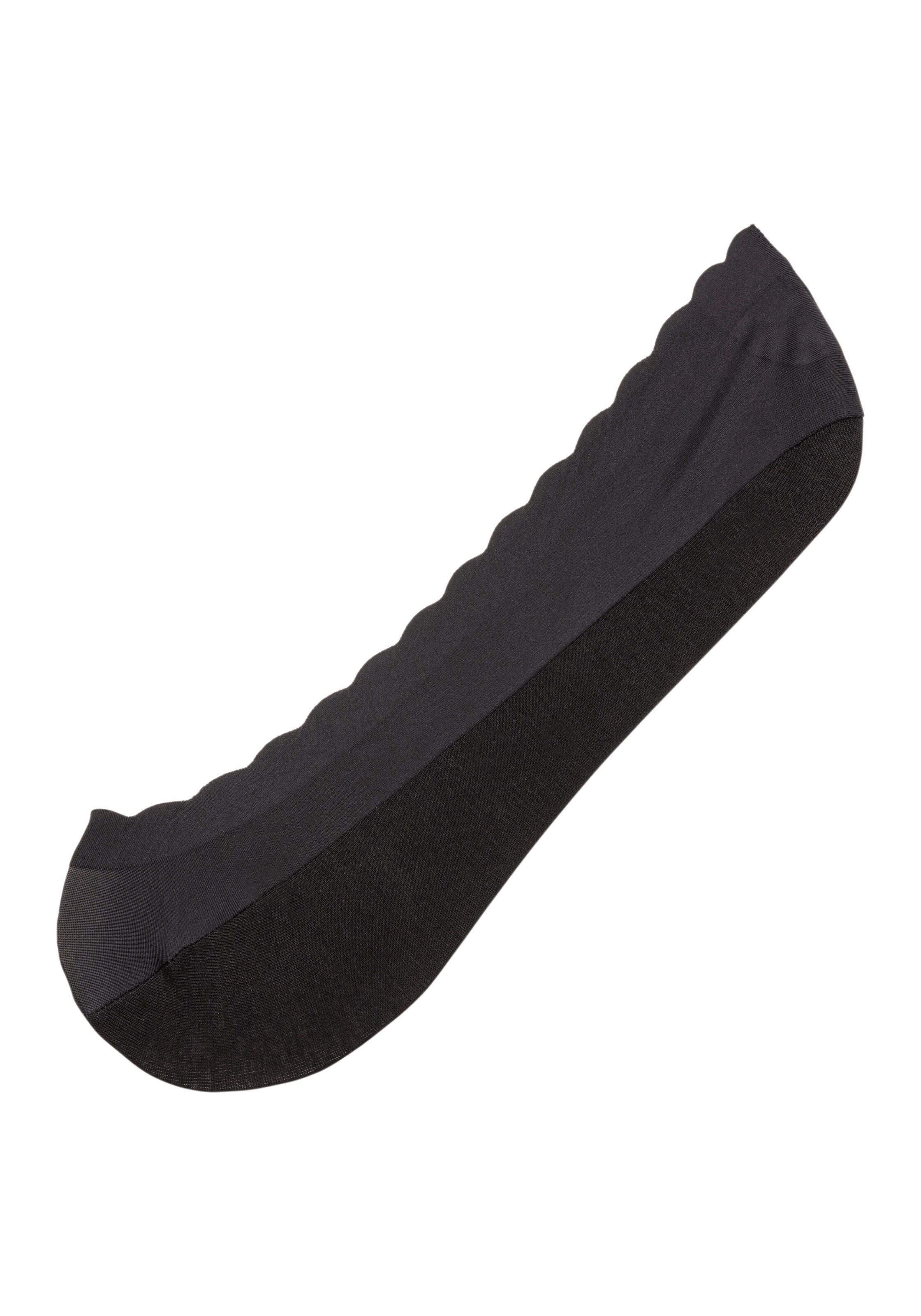 LASCANA Ankle Socks in Black