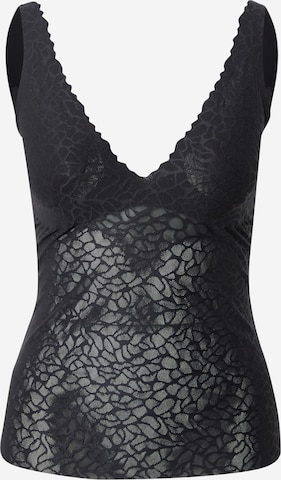 SLOGGI Triangle Undershirt 'Zero Feel Lace 2.0' in Black: front