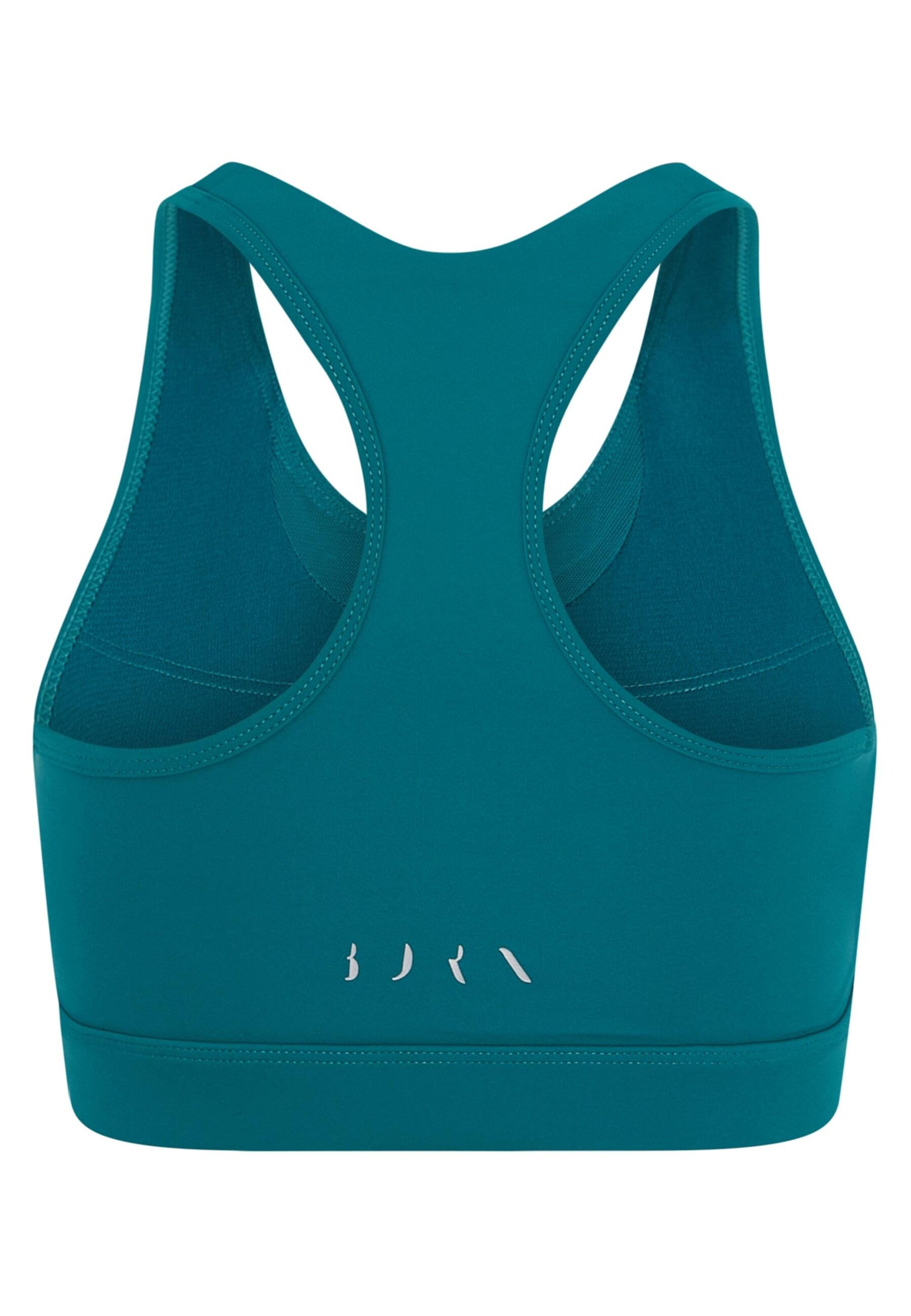 Born Living Yoga Bustier Sport bh 'Bikila' in Groen