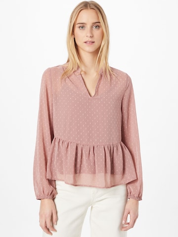 ABOUT YOU Blouse 'Rea' in Pink: front