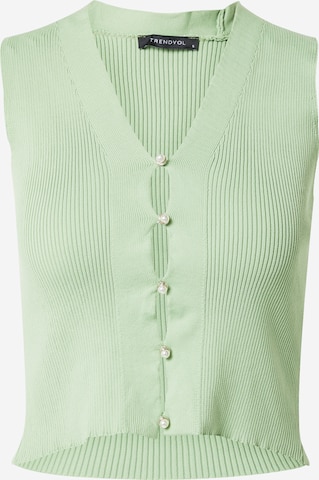 Trendyol - Blusa em verde: frente