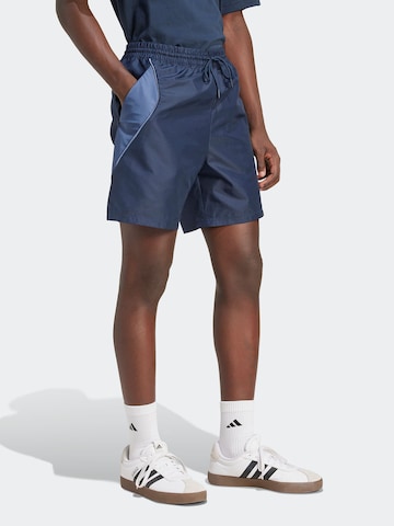 ADIDAS SPORTSWEAR Regular Sports trousers 'STADIUM' in Blue: front