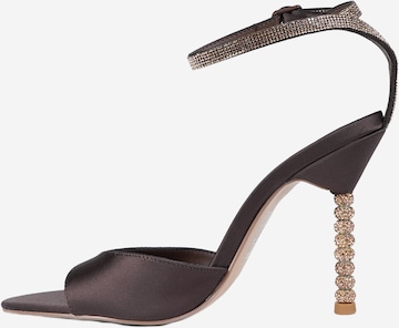 Sandales EXE en marron : devant