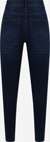 Noisy May Petite Skinny Jeans 'CALLIE' in Blue