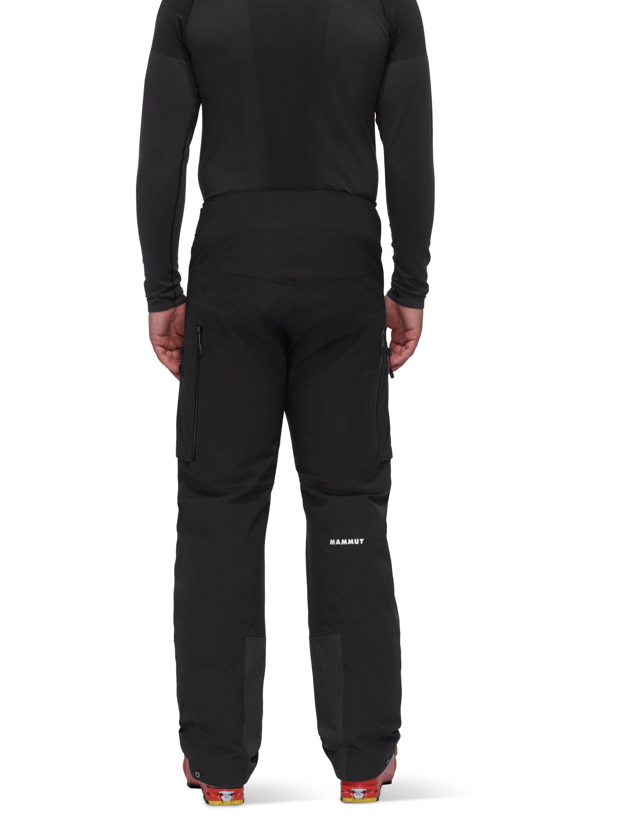 MAMMUT Loose fit Outdoor Pants in Black