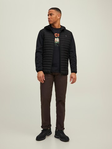 Regular fit Giacca di mezza stagione 'JJEMulti' di JACK & JONES in nero