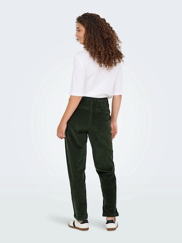 ONLY - regular Pantalón 'ONLFLORA' en verde