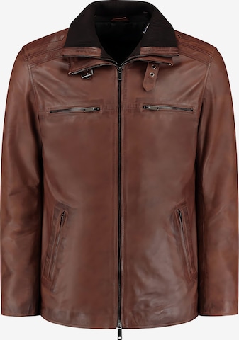Veste d’hiver 'FLEX PARKA - 2 IN 1' CYCAS D'OR en marron : devant