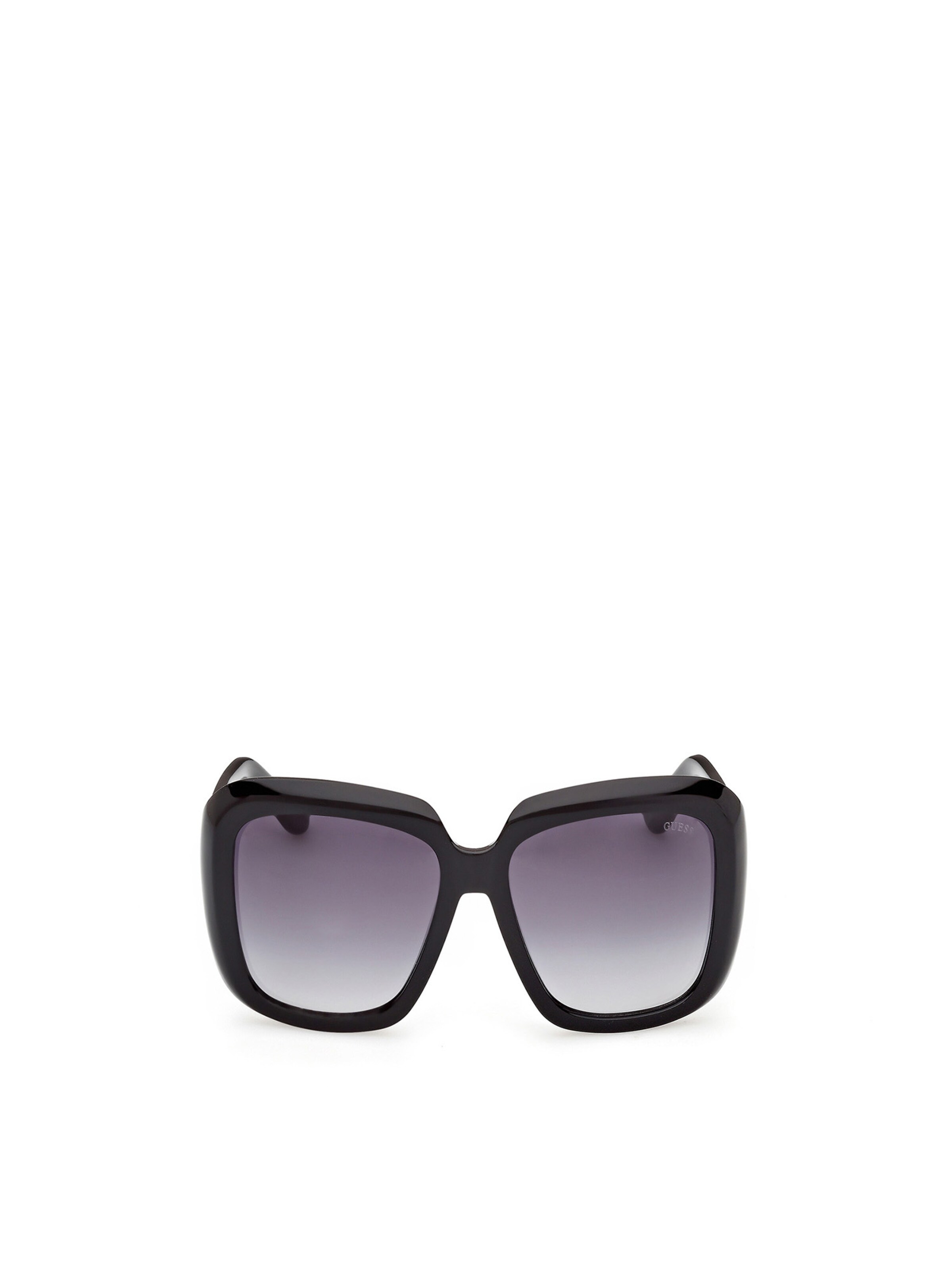 GUESS Sonnenbrille in Schwarz: Vorderseite
