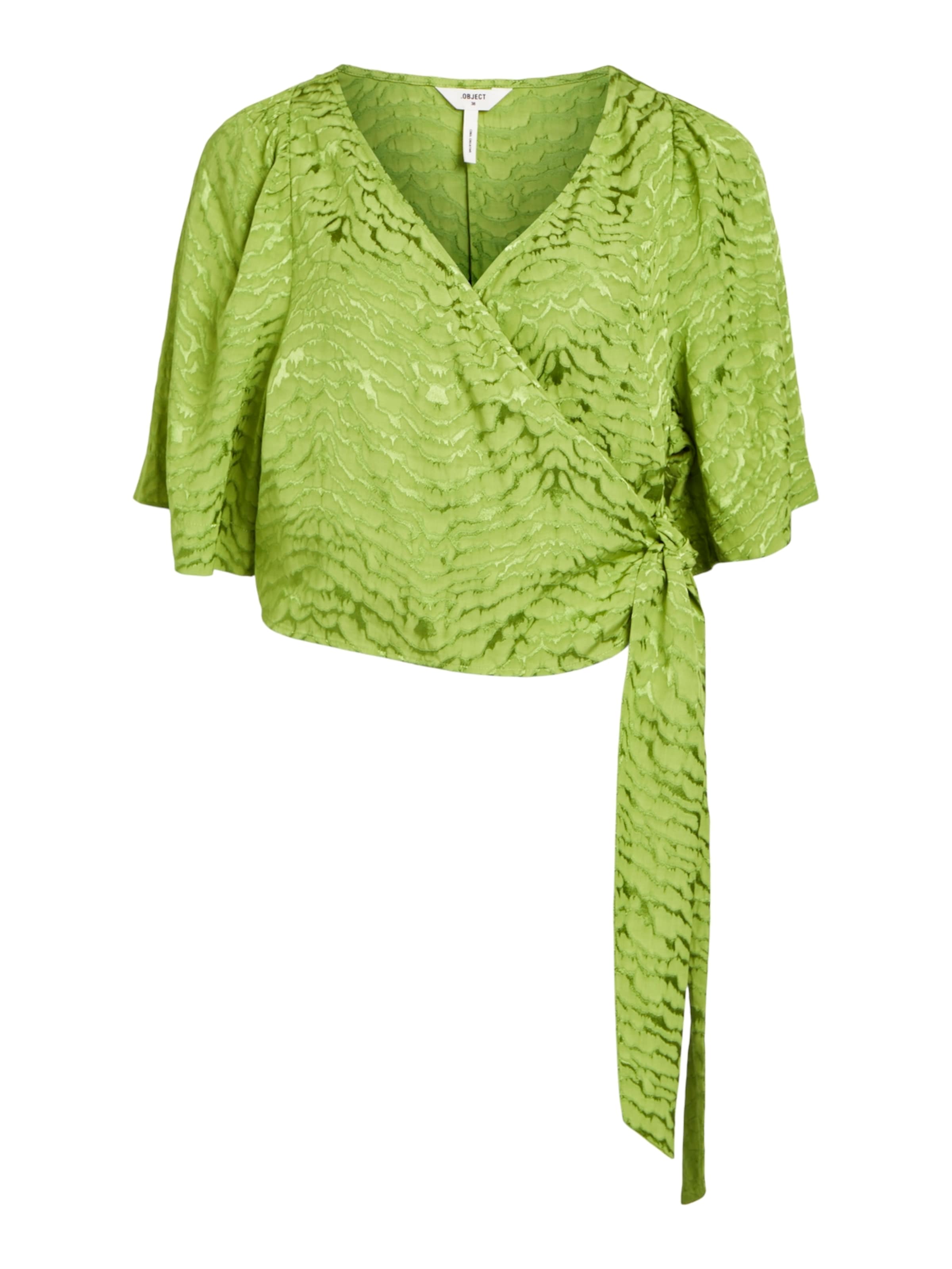 OBJECT Blúzka 'OSANI' - Zelená: predná strana