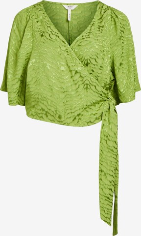 Camicia da donna 'OSANI' di OBJECT in verde: frontale