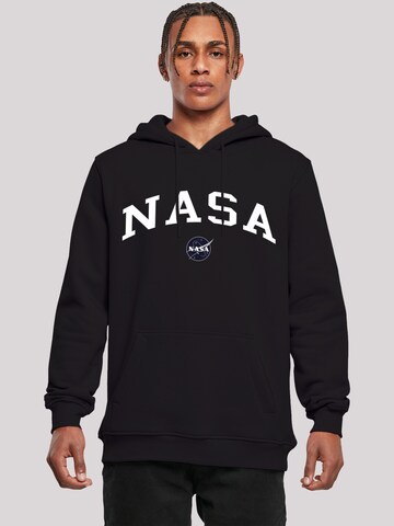 F4NT4STIC Sweatshirt 'NASA' in Zwart: voorkant