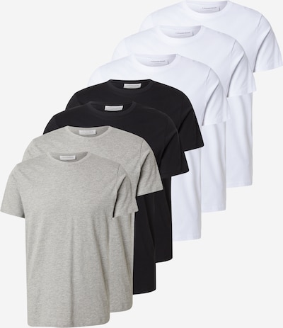 Marškinėliai iš Lindbergh, spalva – margai pilka / juoda / balta, Prekių apžvalga