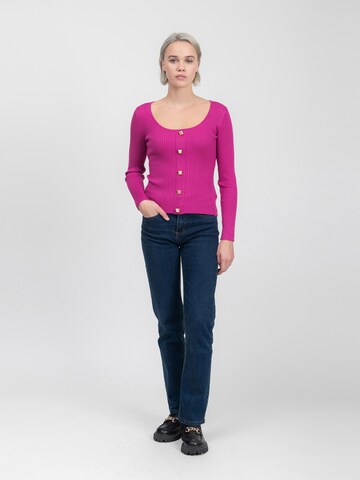 Influencer Pullover in Pink