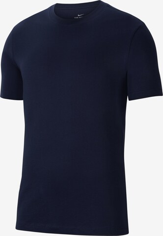 T-Shirt fonctionnel NIKE en bleu : devant