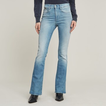 G-STAR Flared Jeans in Blue: front