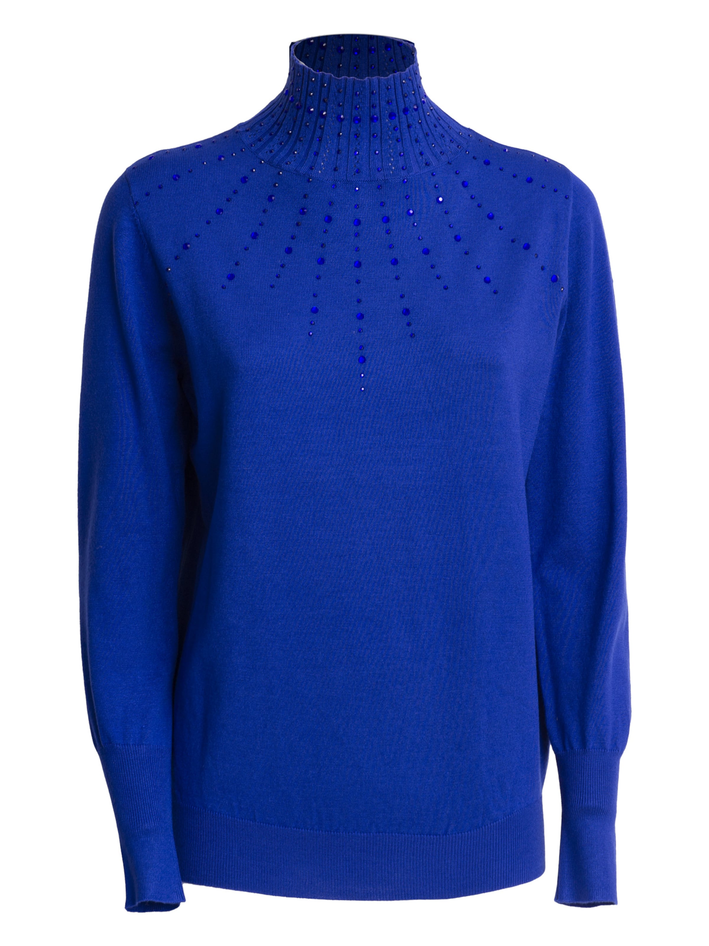 Influencer Sweater in Blue: front