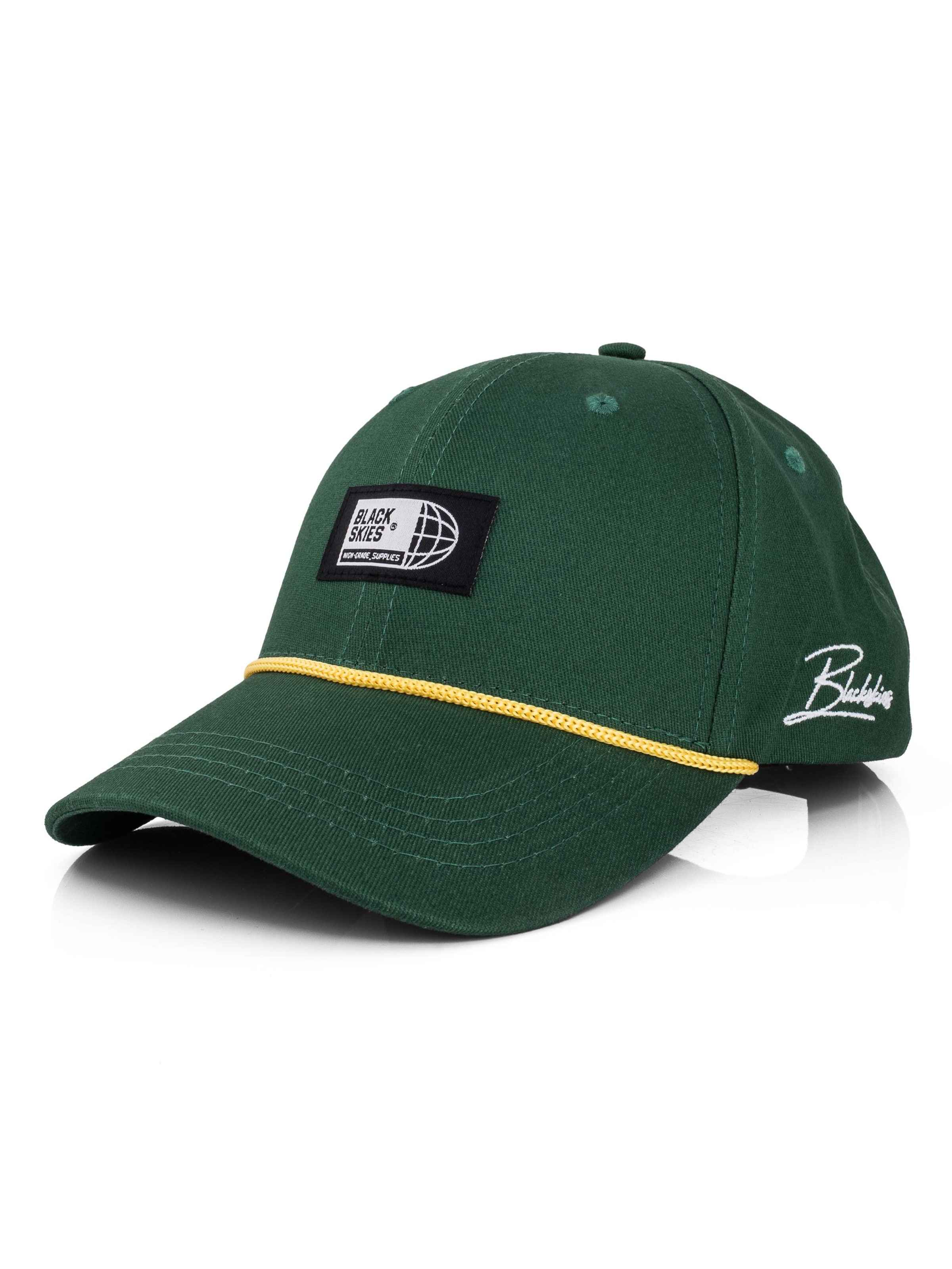 Blackskies Cap 'High Grade' in Green: front