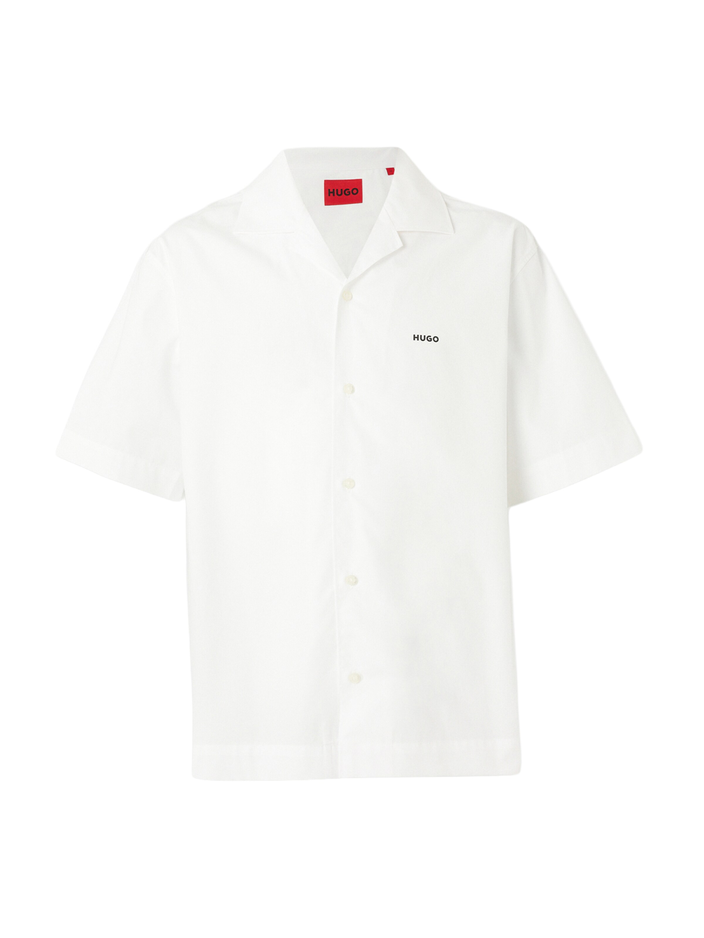 HUGO Comfort fit Button Up Shirt 'Espino' in White: front