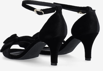 Bianco Strap Sandals in Black